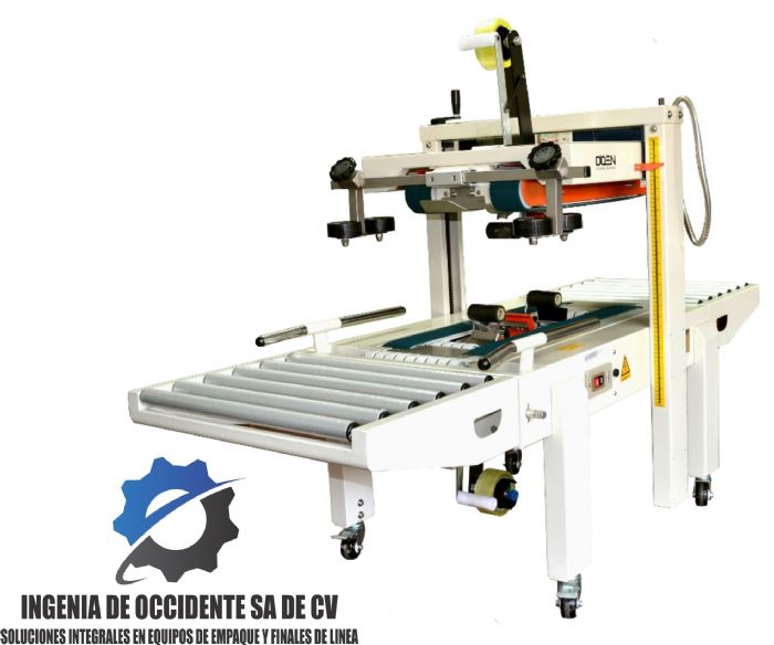 CERRADORA DE CAJAS DE CARTÓN SEMI AUTOMÁTICA